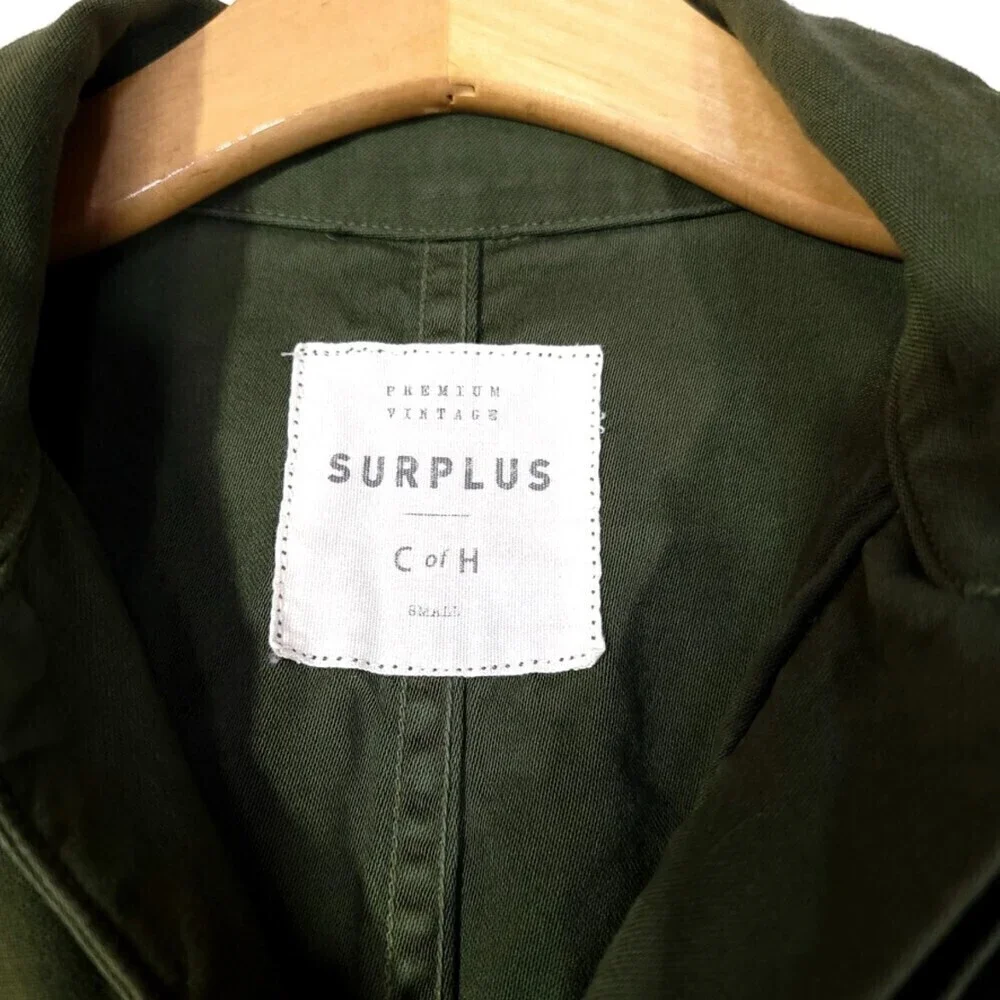 CITIZENS OF HUMANITY Marta Utility Jumpsuit Workwear Coverall Minimal Cargo Army